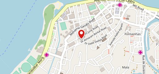 18 June restaurant and bar on map