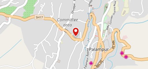 360 Degree Bar on map