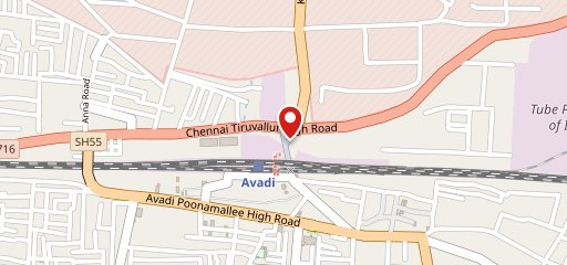 Adyar Ananda Bhavan on map