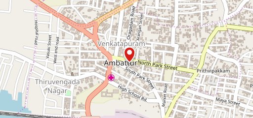 Aachi Kitchen Ambathur on map