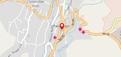 Adarsh Bakery Palampur on map