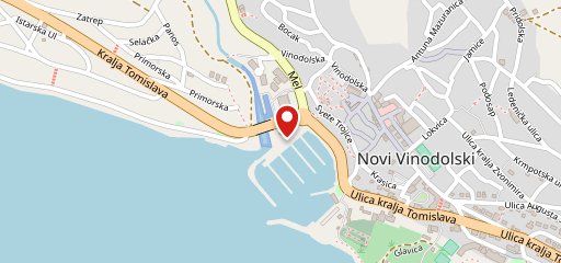 RESTORAN ADMIRAL, Marina Novi, Novi Vinodolski sulla mappa