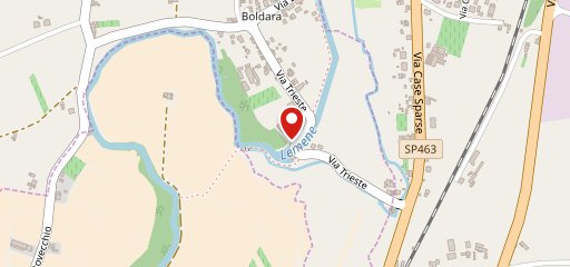 Ca' Dei Molini sulla mappa