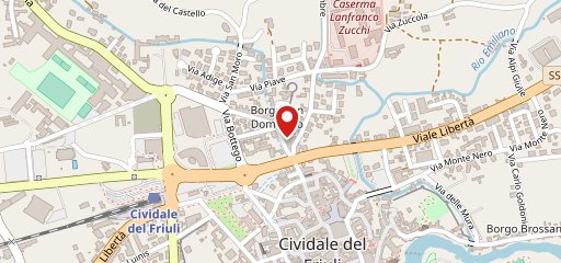 Pizzeria al Cavallino sulla mappa