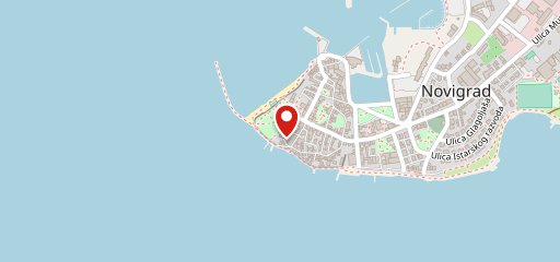 RESTAURANT AL MARE NOVIGRAD sulla mappa