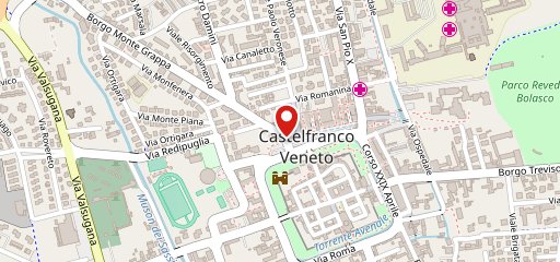 Ristorante Osteria al Treno di Roberto Martinato sulla mappa