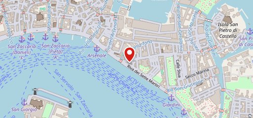 Bar Al Vecio Calice sulla mappa