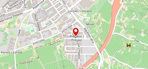 Aladdino Bar sulla mappa