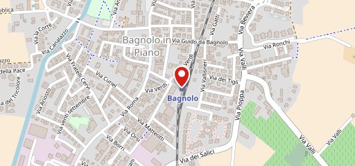 Alla Stazione, Pizzeria e Trattoria Bagnolo in Piano sulla mappa
