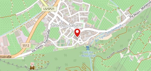 Amalia Pernter 1896, Salorno sulla mappa