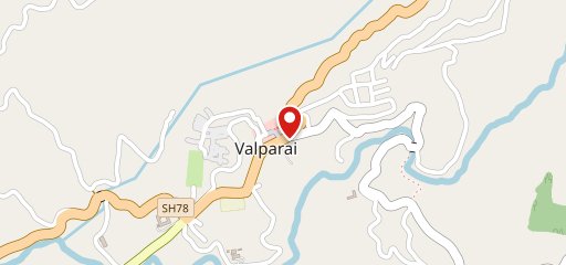 ANANDHASS pure veg Valparai on map