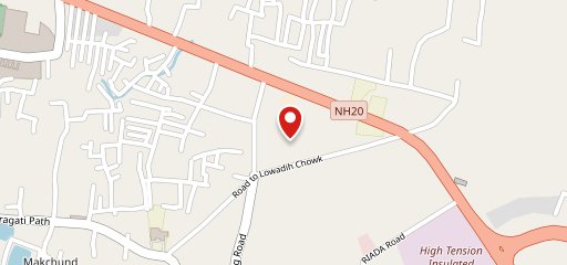 Internet cafe on map