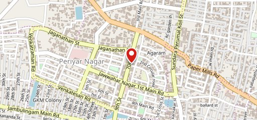 Anjappar on map