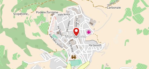 antica cantina del brunello sulla mappa
