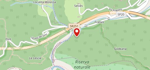 Antica Osteria Molassa sulla mappa