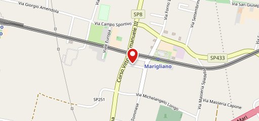 antica pizzeria degli artisti sulla mappa