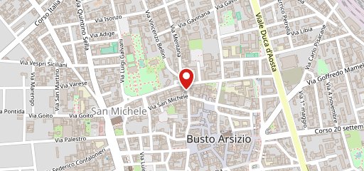 Antica trattoria della Pesa sulla mappa