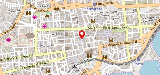 Antica Trattoria Etnea sulla mappa