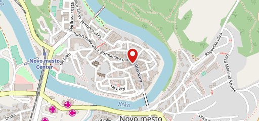 Arkade bar Novo mesto sulla mappa