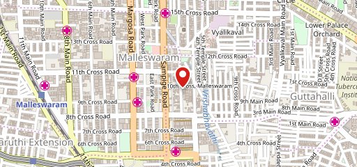 Asha Food Camp Malleshwaram on map