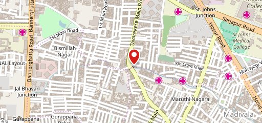 Ashirvaad Grand Pure Veg Restaurant on map
