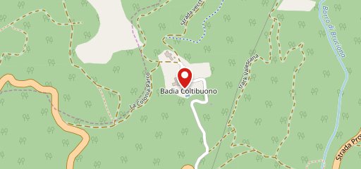 Badia a Coltibuono sulla mappa