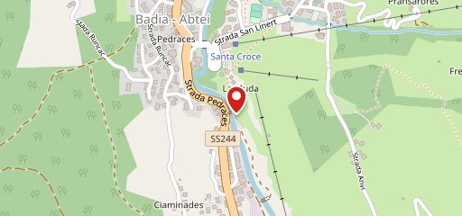 Badia Pub sulla mappa
