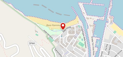 Ristorante Pizzeria BagnAcciuga Fano Pesaro sulla mappa