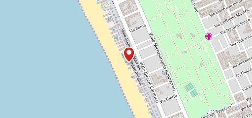 Beach Restaurant Bagno Florindo sulla mappa