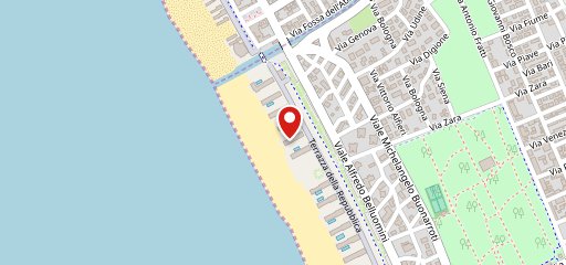 Bagno Leda - Spiaggia Viareggio Versilia sulla mappa