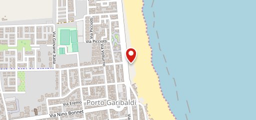 Ristorante Bagno Levante sulla mappa