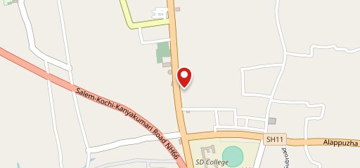 Bangalore juicy and foods Alappuzha on map