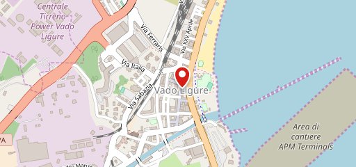 Bar Baguttino Vado Ligure sulla mappa