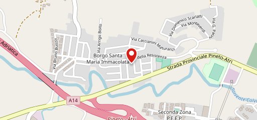 Bar Borgo Rosso Di Amelii Daniele sulla mappa