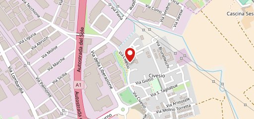 Bar Caffetteria sulla mappa