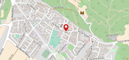 Bar centrale sulla mappa