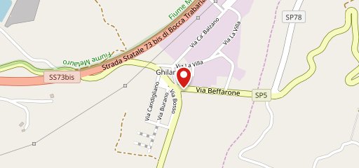 Bar di Ghilardino sulla mappa