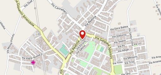 Pizzeria Reatina sulla mappa