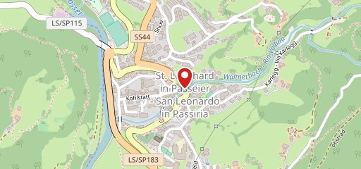 Bar Café Restaurant Theis sulla mappa