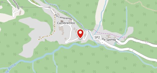 Bar rist scoiattolo sulla mappa