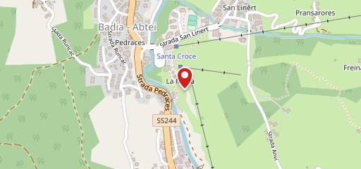 BAR Seggiovie S. Croce, BAR Sessellifte Heiligkreuz sulla mappa