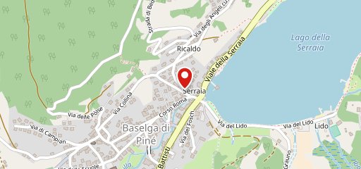 Bar Sirena - Pinè sulla mappa