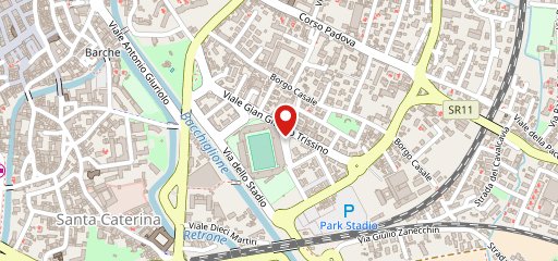 Bar Stadio sulla mappa