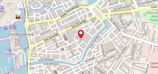 Bar Nero su Bianco sulla mappa