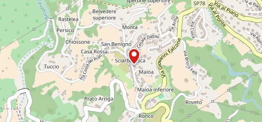 Bar Trattoria Pizzeria Della Volpe sulla mappa