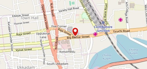 Barbeque Nation - Town Hall, Coimbatore on map