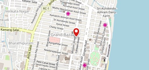 Behrouz Biryani White Town on map