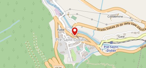 Ristorante Pizzeria bar Bellevue sulla mappa