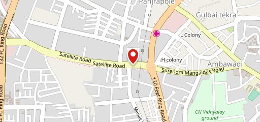 Bikanervala Nehru Nagar Ahmedabad on map