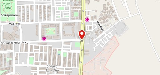 Bikanervala Jaipuria Mall Indirapuram on map